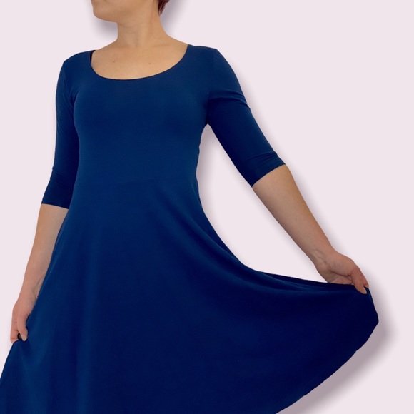 Bamboo Fit & Flare Dress - Picture 2 of 16